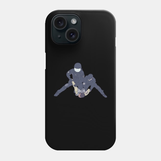 Lawful Evil - Police Brutality - Protest Arrest Phone Case by DeWinnes