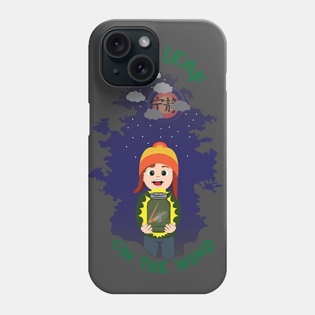 Catching A Leaf Phone Case by GarBear Designs