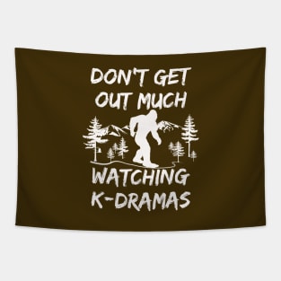 Bigfoot - Don't get out much, watching K-dramas Tapestry