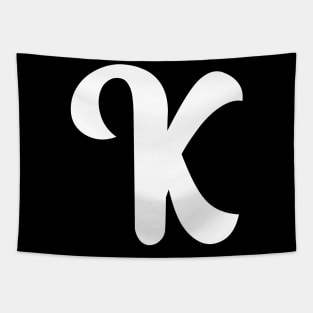 Letter K Tapestry