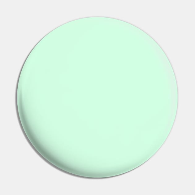 Summer Mint Green Solid Color Pin by podartist