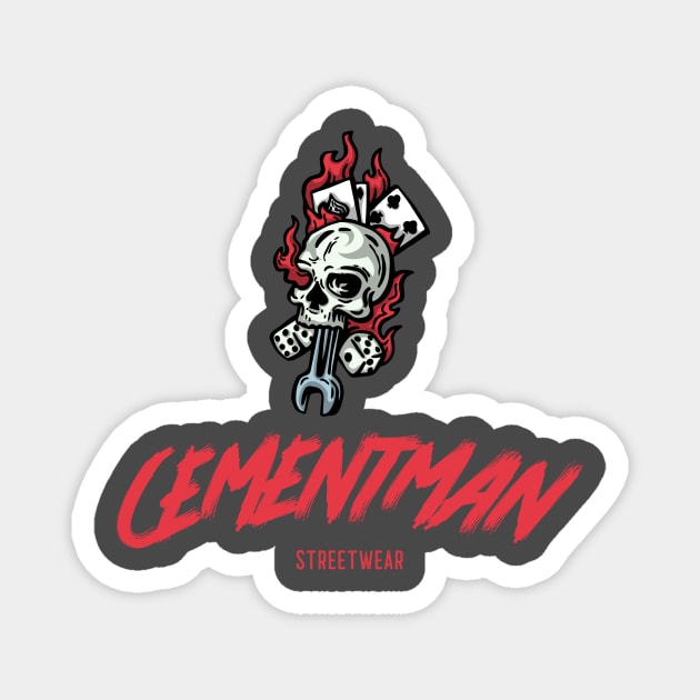 Cementman Streetwear Magnet by Cementman Clothing