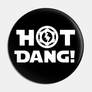 Darth Elvis - Hot Dang Logo Pin