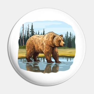 Bear Grazer Pin