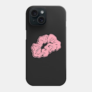 Pink Scrunchie Sticker VSCOGRL Vsco Girl Pastel Gifts for Girls Phone Case