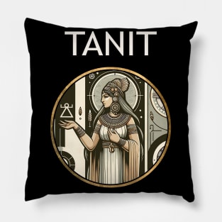 Tanit Carthaginian Goddess of the Moon Punic History Pillow