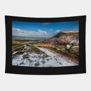 Mynydd Troed from Mynydd Llangorse, Brecon Beacons National Park, Wales Tapestry