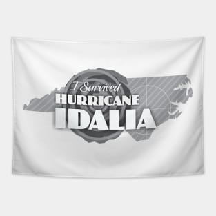 I Survived Hurricane Idalia Tapestry