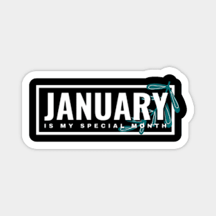 January Magnet