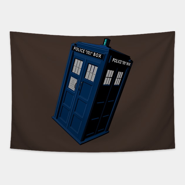 TARDIS Tapestry by SimonBreeze