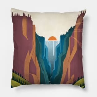 Black Canyon of the Gunnison Pillow