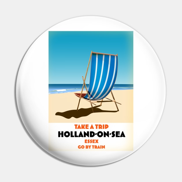 Holland-on-Sea vintage style travel poster art. Pin by nickemporium1