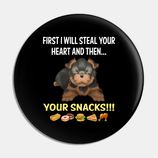 Steal Heart Yorkshire Terrier 01 Pin by blakelan128