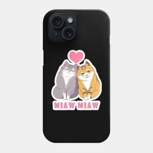 I love cat Phone Case