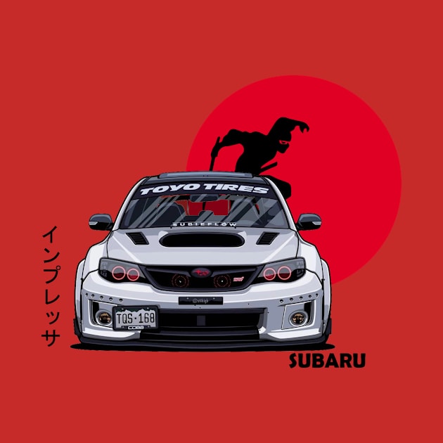 Impreza WRX STI, JDM by T-JD