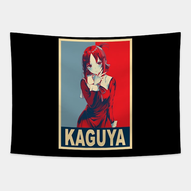 Kaguya Poster Tapestry by Jack Jackson