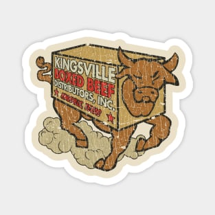 Kingsville Boxed Beef Distributors 1959 Magnet