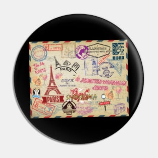 Addicted to Paris Pin