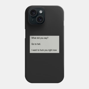 The Good Fight McHart Quote Phone Case