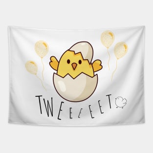 Tweet - kids clothes - Kids Design Tapestry