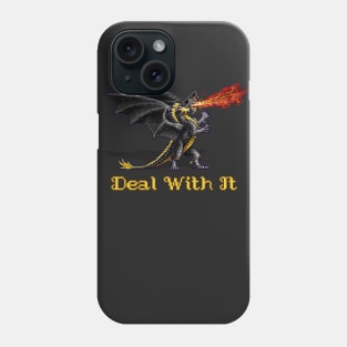 Black Dragon Deal With It Phone Case