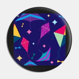 Kite Pattern - Basant Pin