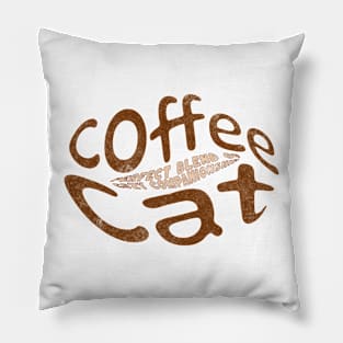 Coffee cat Pillow