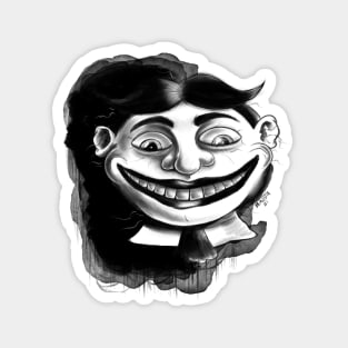 Creepy Smile Magnet