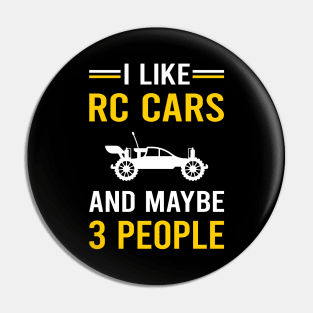 3 People RC Car Cars Pin