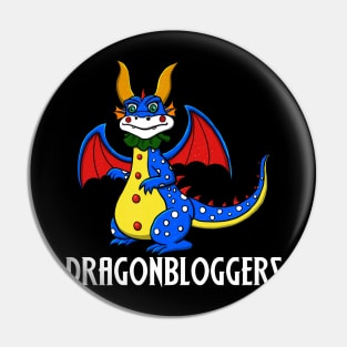 Dragonbloggers Clown Dragon Shirt Pin