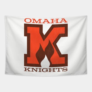 Defunct Omaha Knights Hockey Tapestry