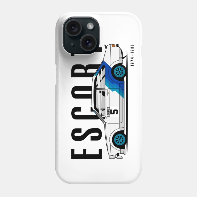 Escot Rally Legend Phone Case by shketdesign