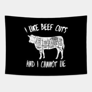 I like beef cuts and I cannot lie Tapestry