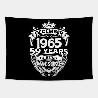 December 1965 59 Years Of Being Awesome Tapestry