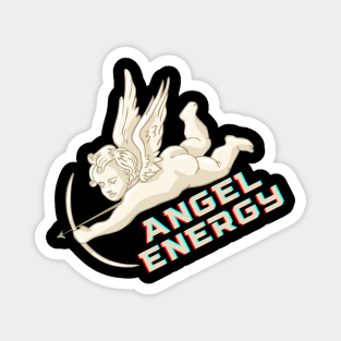 Angel Energy - Cherub Design Magnet