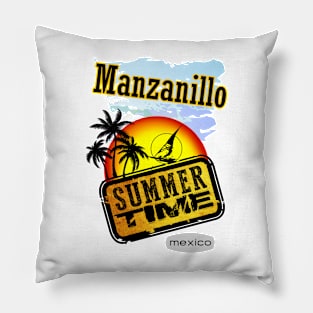 Manzanillo, Mexico Pillow