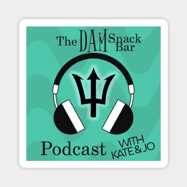 Pod Logo Magnet by DamSnackBar Podcast