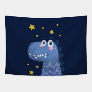 Cute Dino Tapestry