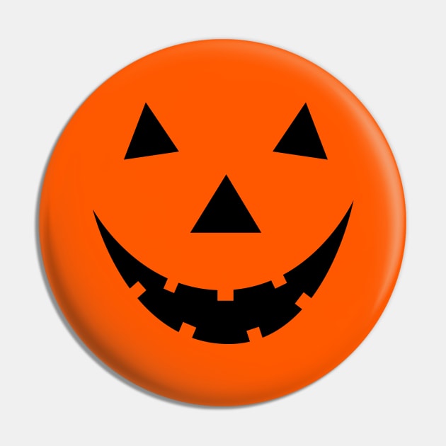 Black halloween pumpkin face Pin by Salma Ismail