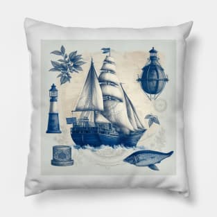 On the high seas III Pillow