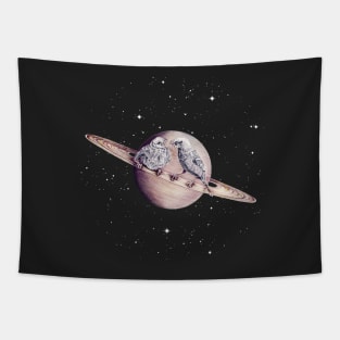 Space Sparrows Tapestry