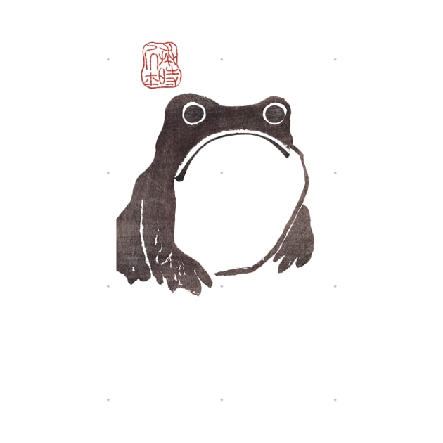 Grumpy Frog - Matsumoto Hoji by baconislove