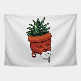 Haworthia Pottery Head Tapestry