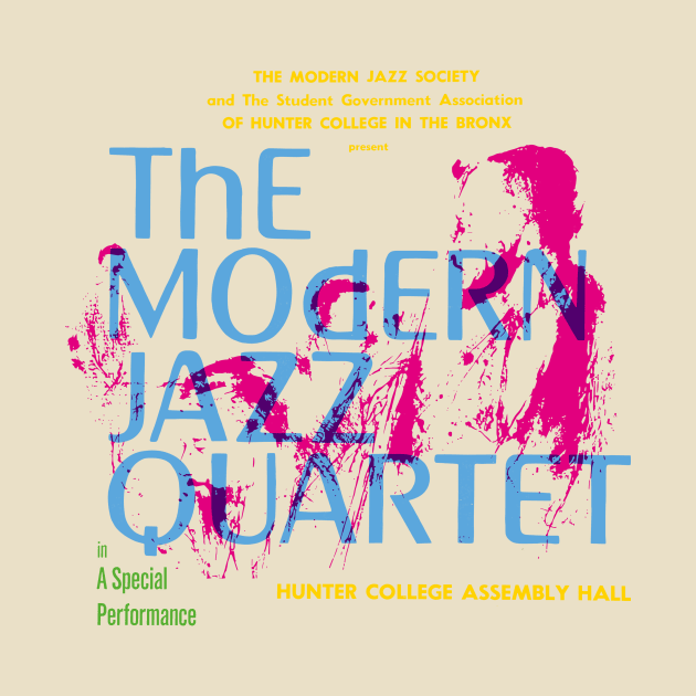 The Modern Jazz Quartet by HAPPY TRIP PRESS