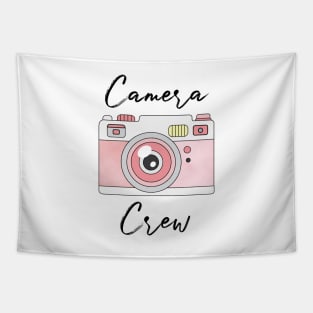 Camera Crew (Photography) Tapestry