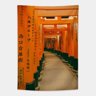 Torii Gates Kyoto Tapestry