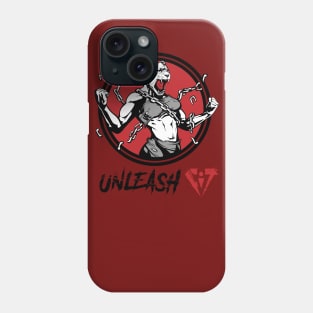 "White Lioness" of UnleashFIT by Dave Franciosa Phone Case