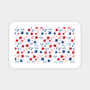 Independence Patriotic Star Freedom Celebration Holiday Gift Magnet