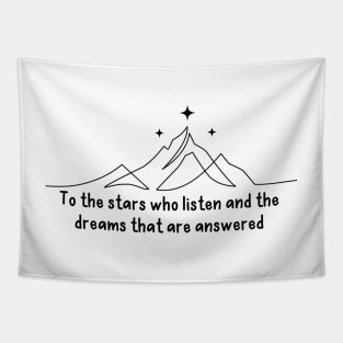 Court of Dreams - To the stars who listen, and the dreams that are answered Tapestry