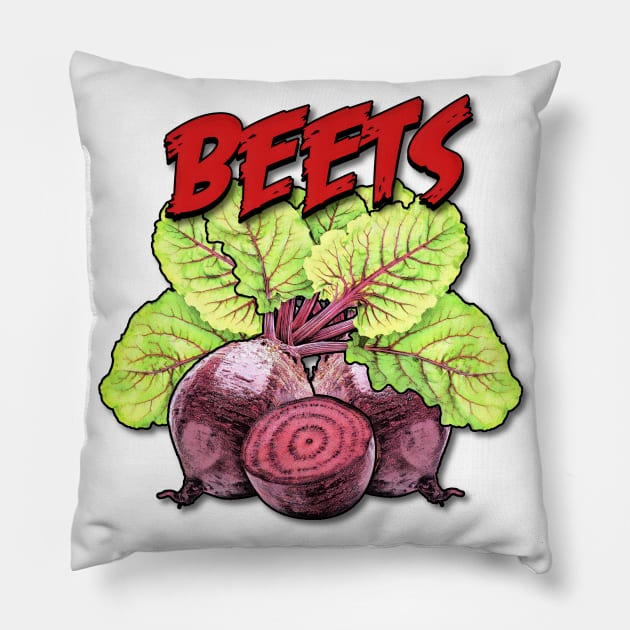 Beets Pillow by ImpArtbyTorg